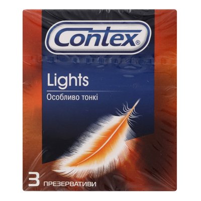 Презервативы Lights Contex, 3 шт 1420250 фото
