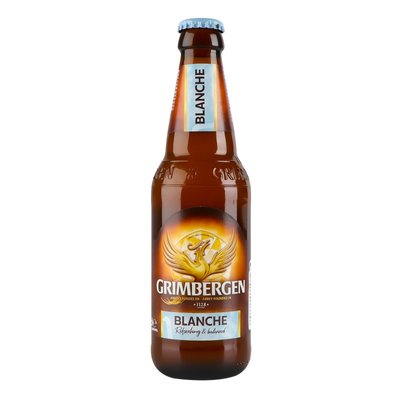 Пиво светлое нефильтрованное 5,65% Grimbergen Blanche, 0.33л 1933070 фото