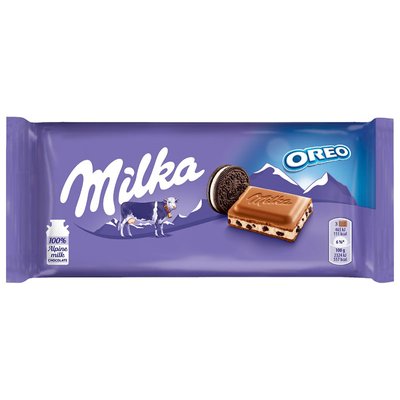 Шоколад молочный с печеньем Oreo Milka, 100 г 3861330 фото
