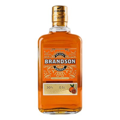 Напій алкогольний Brandson Orange, 0.5л 3983970 фото