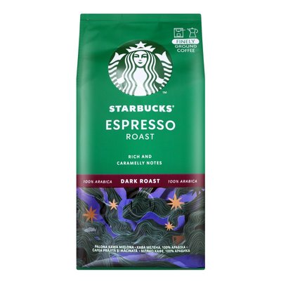 Кава мелена Espresso roast Starbucks, 200 г 3473720 фото