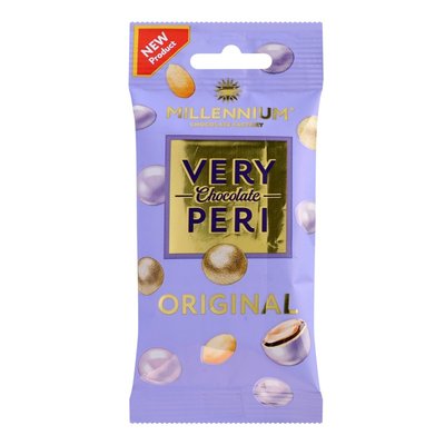 Драже арахіс у молочному шоколаді та різнокольоровій глазурі Very Peri, 50 г 3988800 фото