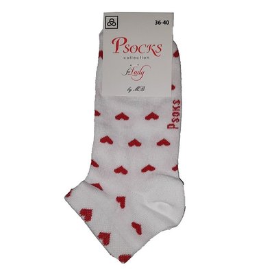 Шкарпетки жіночі візерунок серця р. 36-40 Premier Socks 2971870 фото