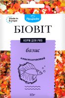 Корм для риб пластинчастий Базис Біовіт Природа, 10 г 2670860 фото