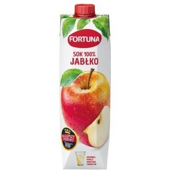 Сок яблочный Fortuna, 1 л 3851340 фото