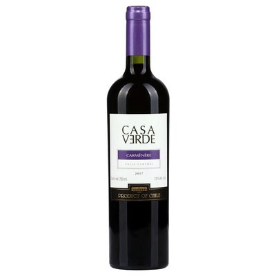 Вино червоне сухе Casa Verde Carmenere, 0.75 л 3245490 фото