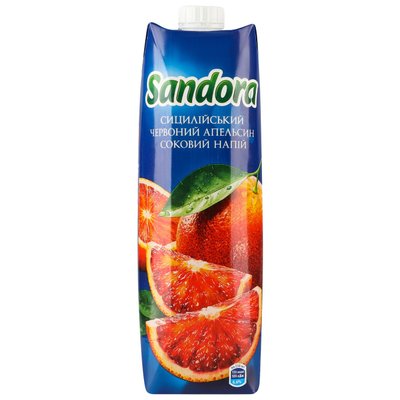 Напиток соковый красный апельсин Сандора, 0.95 л 2743060 фото