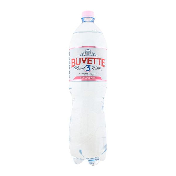 Вода мінеральна негазована №3 Buvette, 1.5 л 4060370 фото
