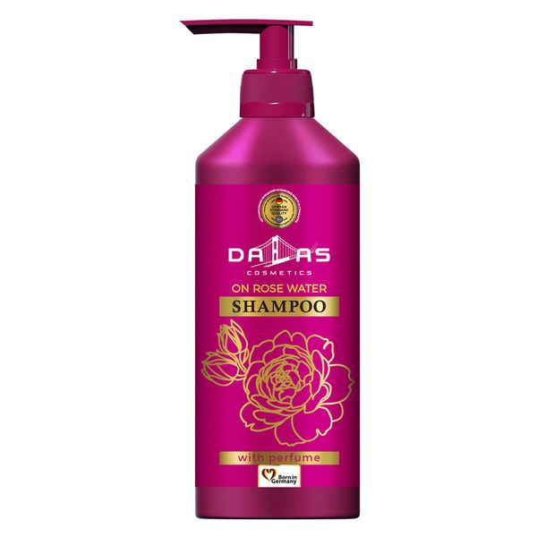 Шампунь для укрепления и роста волос на розовой воде Dalas, 1л 3745140 фото