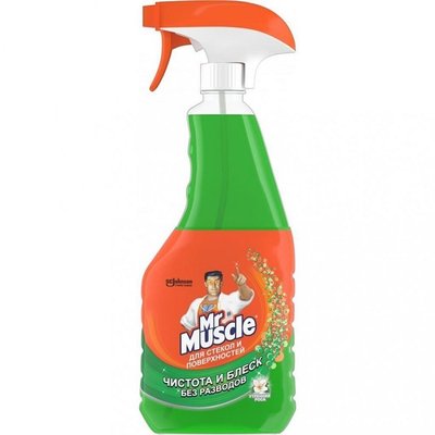 Средство для мытья окон с распылителем Mr.Muscle, 500 мл 48630 фото