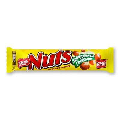 Шоколадный батончик King Nuts, 60 г 2411380 фото