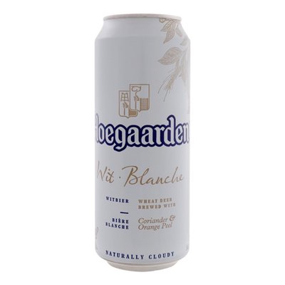 Пиво светлое ж/б Hoegaarden White, 0.5 л 1744020 фото