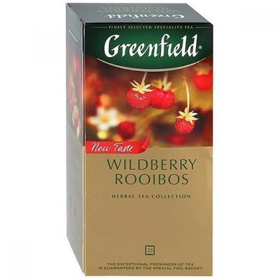 Чай Wildberry Rooibos Greenfield, 25 пак/уп. 3011000 фото
