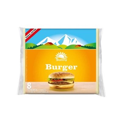 Сырный продукт плавленый Бургер у пластинах, 51% Sunny, 150 г 4109880 фото