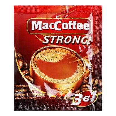 Кофейный напиток 3в1 Strong MacCoffee, 16 г 2840180 фото