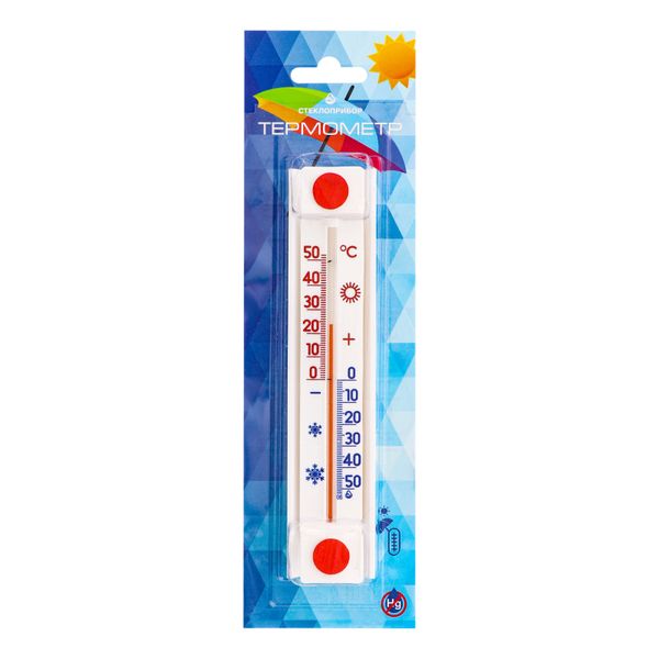 Термометр віконний Сонячна парасолька Склоприлад, 1 шт 3375180 фото