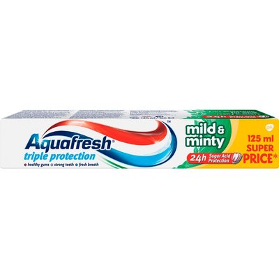 Зубная паста Мягко-мятная Aquafresh, 125 мл 579830 фото