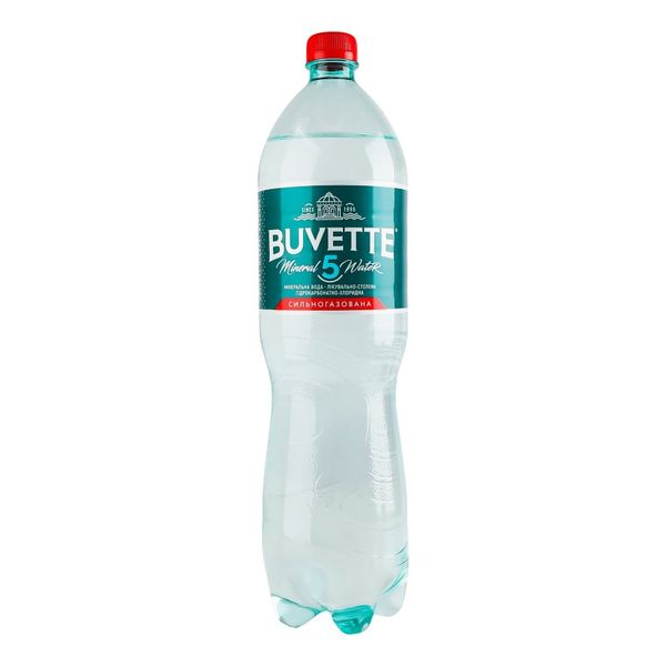 Вода минеральная сильногазированная №5 Buvette, 1.5 л 4060380 фото