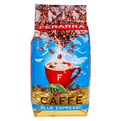 Кава в зернах Ferarra blu espresso, 1 кг 3364330 фото