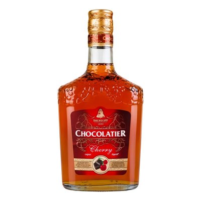 Коньячный напиток со вкусом шоколада и вишни Шустов Шоколатье, 0.5 л 2683180 фото