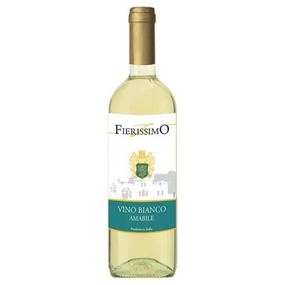 Вино белое полусладкое Bianco Fierissimo, 0.75 л 3667260 фото