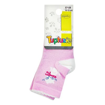Шкарпетки дитячі рожеві р. 10-12 Tuptusie 2970470 фото