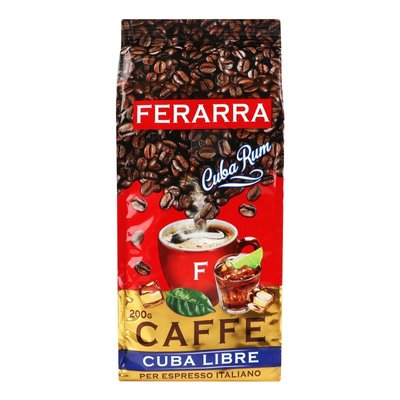 Кофе в зернах Ferarra Caffe Cuba Libre, 200 г 3144440 фото