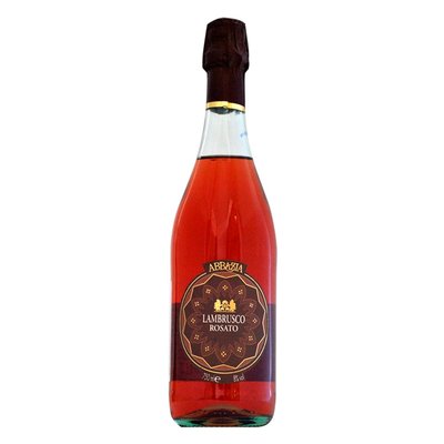 Вино игристое розовое полусухое Abbazia Lambrusco Rosato, 0.75 л 3737960 фото