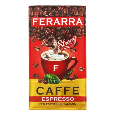 Кофе натуральный жареный молотый Espresso Ferarra, 250 г 2767820 фото