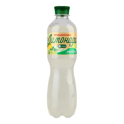 Напій слабогазований соковмісний зі смаком мохіто Лимонада Моршинська, 0.5 л 4274400 фото