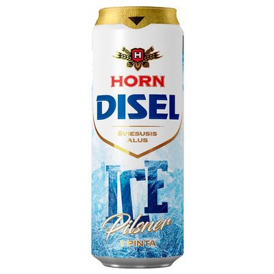 Пиво світле ж/б Ice Pilsner Horn Disel 0,568 л 4065400 фото