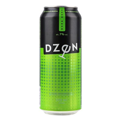Напиток слабоалкогольный алк 7% DZEN со вкусом коктейля BORA BORA, 0.5 л 4097800 фото