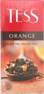 Чай чорний пакетований Tess Orange, 25 шт/уп. 2450610 фото