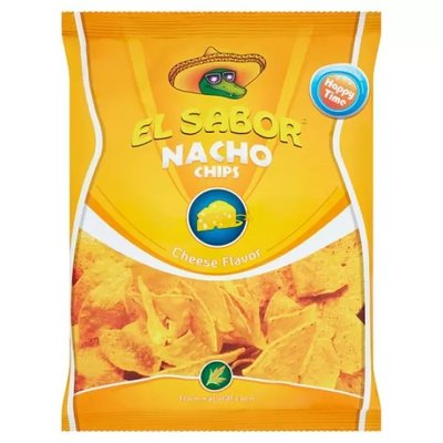 Чіпси кукурудзяні зі смаком сиру El Sabor Nacho, 225 г 4038070 фото