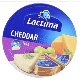 Сыр плавленый Чеддар Lactima, 120 г 3480650 фото