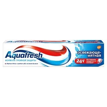 Паста зубна Освіжаюче-м'ятна Aquafresh, 50 мл 1793020 фото