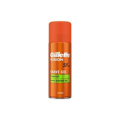 Гель для бритья для чувствительной кожи Fusion 5 Gillette, 200 мл 1810180 фото