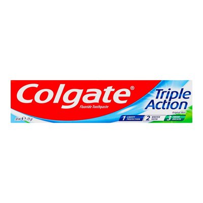 Паста зубна Triple Action Colgate, 50 мл 3941120 фото