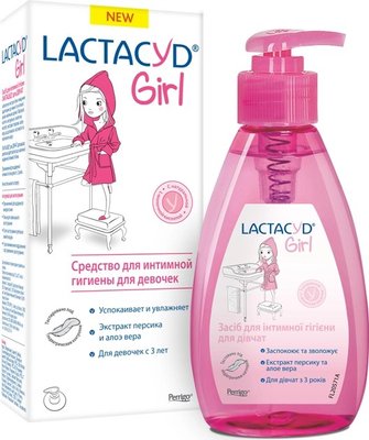 Средство для интимной гигиены Girl Lactacyd, 200 мл 2874390 фото