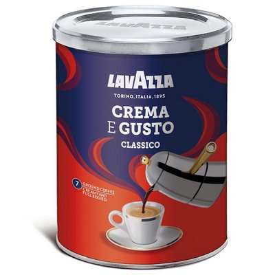 Кава мелена Lavazza Crema Gusto, 250 г 177510 фото