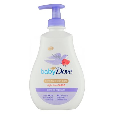 Гель для душу для дітей Calming moisture Baby Dove, 400 мл 3945570 фото