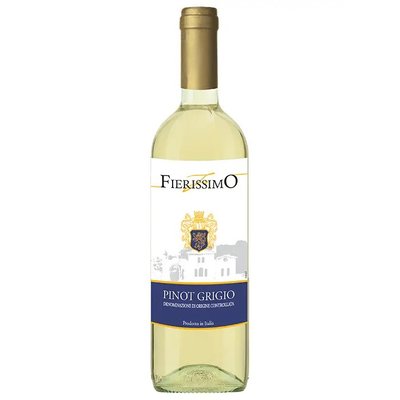 Вино белое сухое Pinot Grigo Fierissimo, 0.75 л 3667300 фото