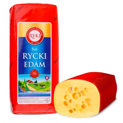 Сыр твердый 45% Edam Ryki, 100 г 4022950 фото
