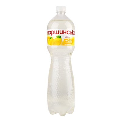 Напиток негазированный сокосодержащий со вкусом лимона Моршинська, 1.5 л 4274440 фото