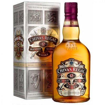 Виски шотландский Chivas Regal 12 лет выдержки, 0.5 л 412264 фото