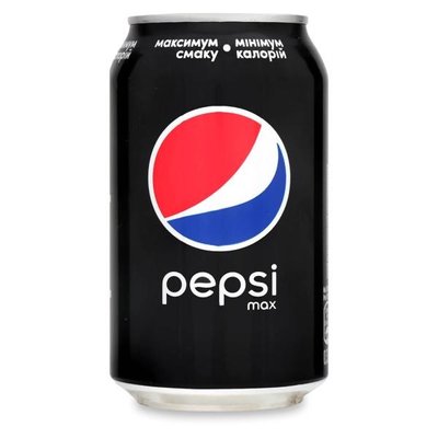 Напій газований ж/б Pepsi Max, 0.33 л 2710800 фото
