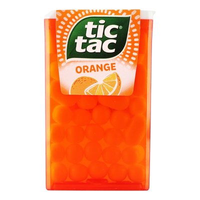 Драже со вкусом вкусом Апельсина Tic Tac, 18 г 3521320 фото