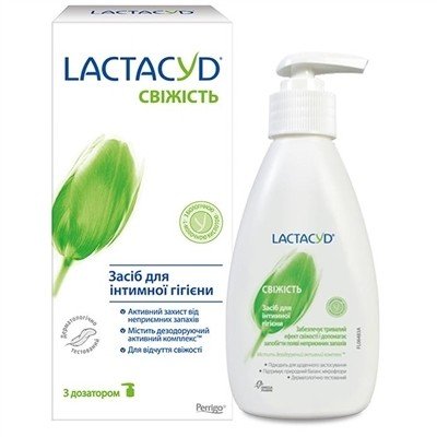 Засіб для інтимної гігієни Свіжість Lactacyd, 200 мл 2381950 фото