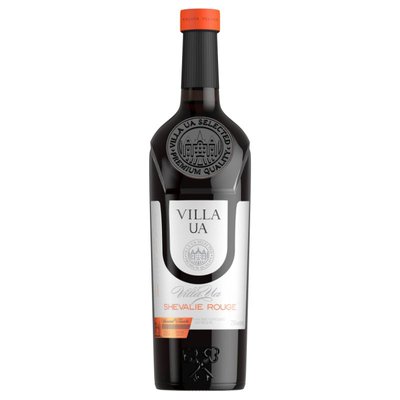 Вино красное полусладкое Villa UA Шевалье Руж, 0.75 л 2476910 фото