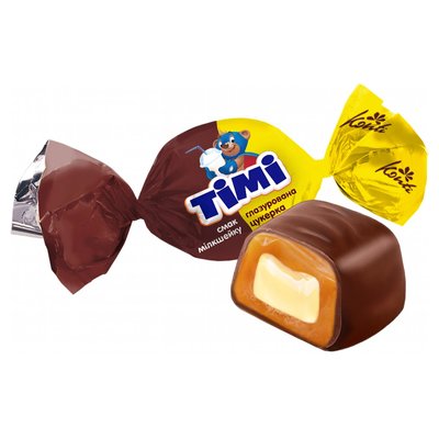 Конфеты в шоколаде со вкусом милкшейка Тими Конти, 100 г 3885790 фото